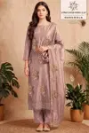 Mahiba By Ibiza Pure Lilen Jaquard Digital Print Dress Material Wholesale In India